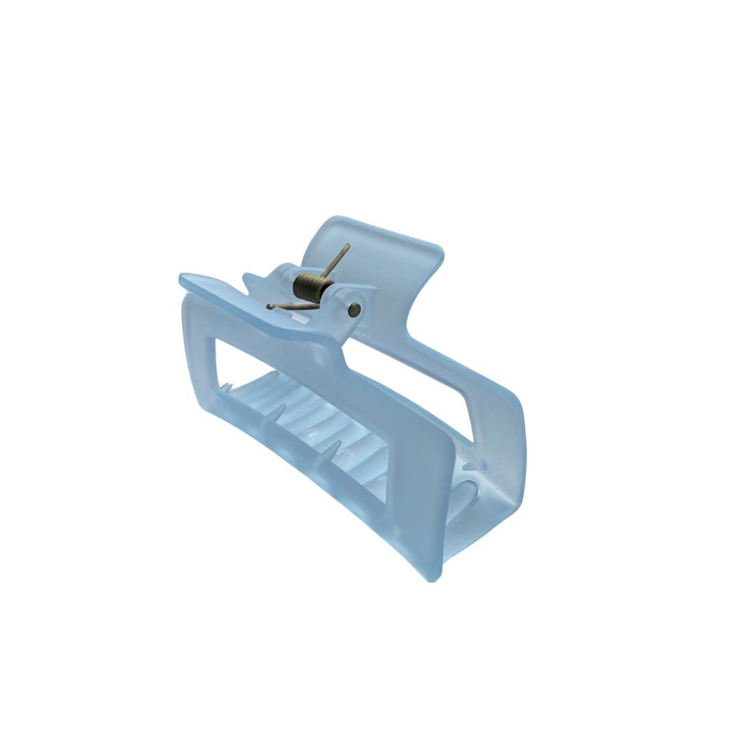 Small Claw Clip - Clear Blue