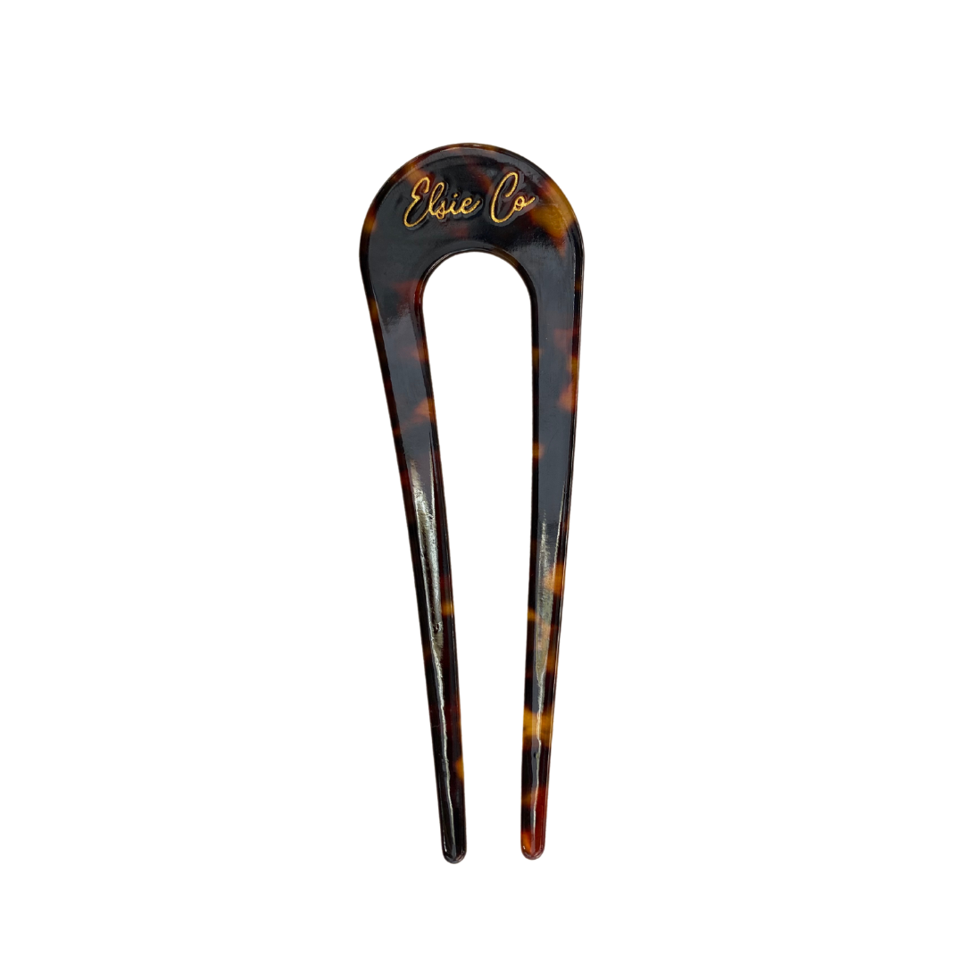 U-Pin - Brown and Black Tortoise Shell
