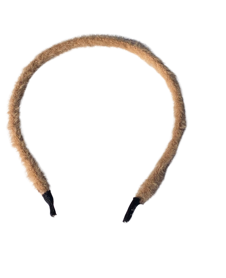 Multi-coloured fluffy headbands