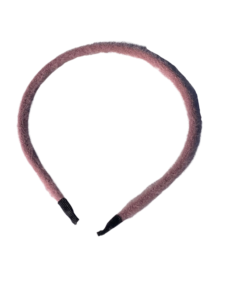 Multi-coloured fluffy headbands