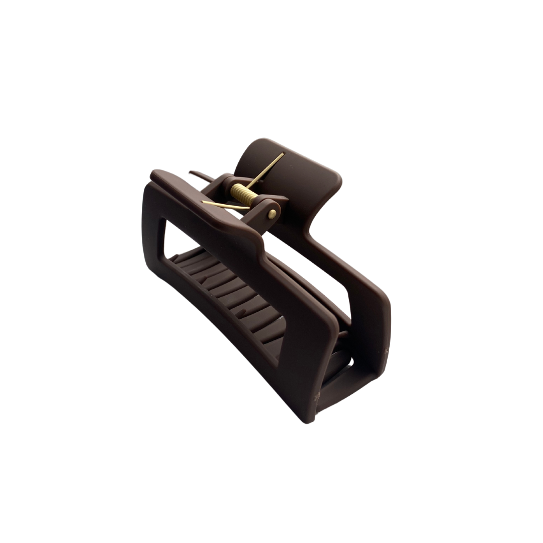 Grace Midi Claw - Chocolate