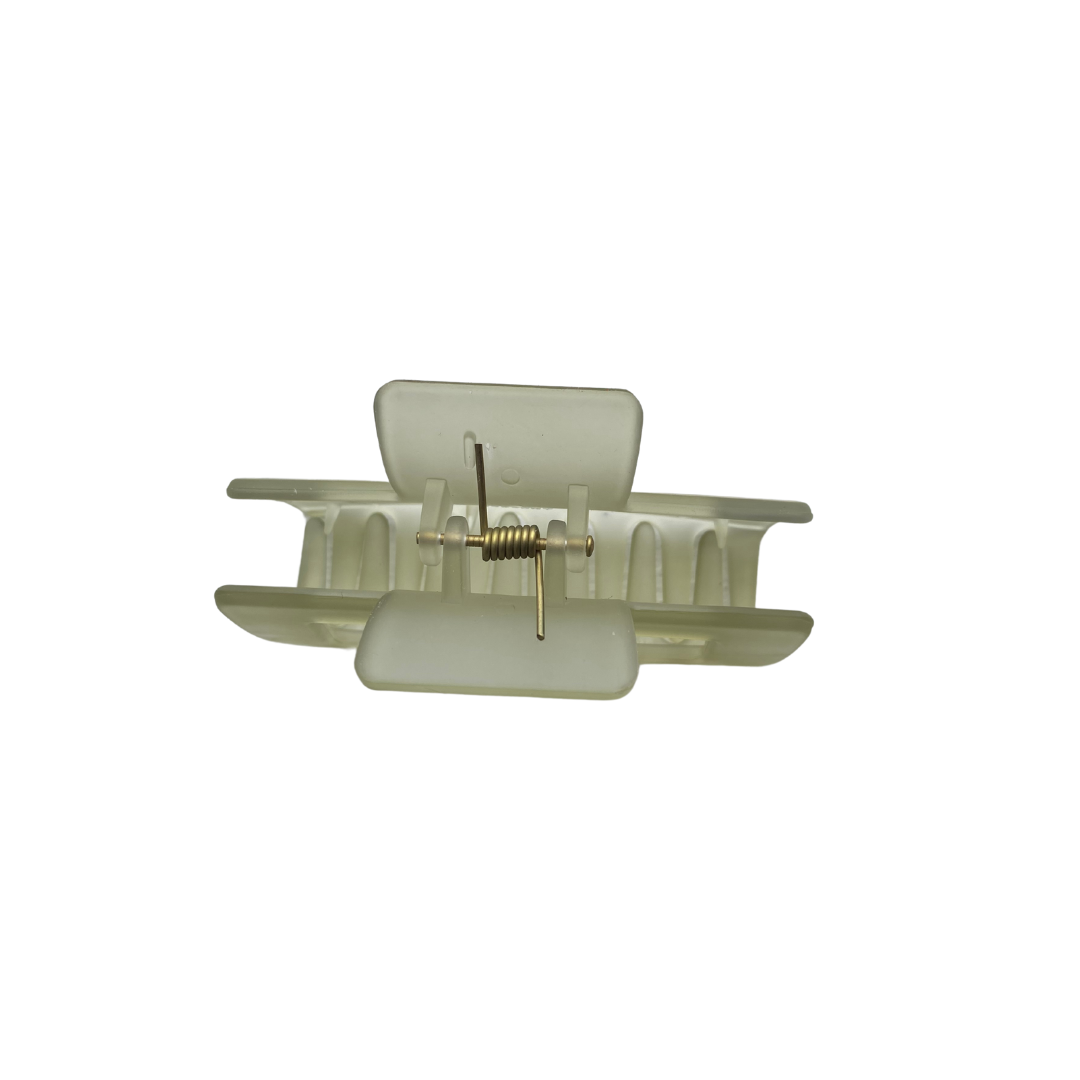 Small Claw Clip - Clear Green
