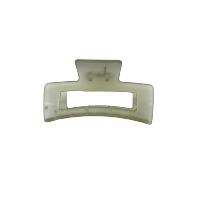 Small Claw Clip - Clear Green