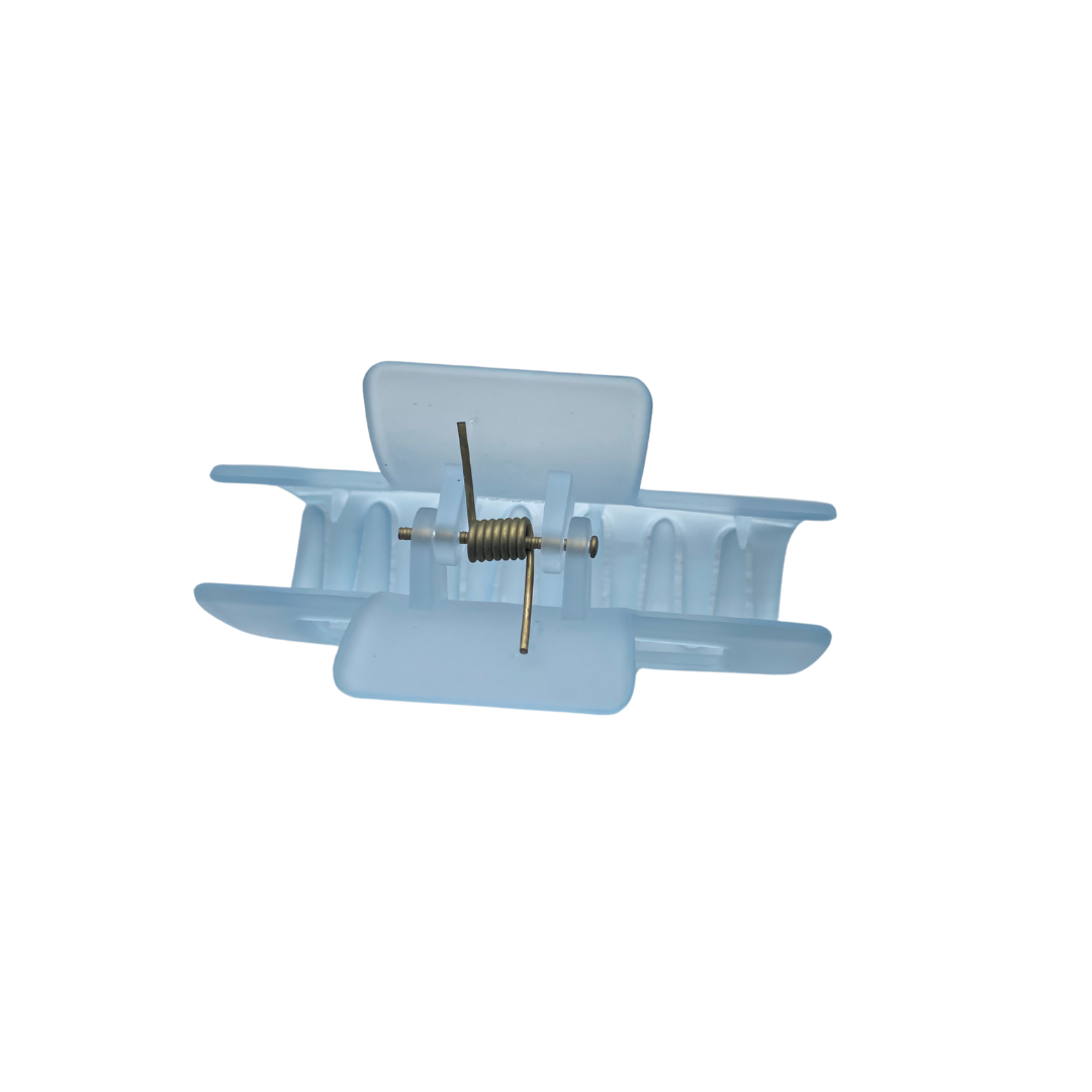 Small Claw Clip - Clear Blue