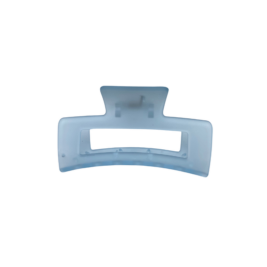 Small Claw Clip - Clear Blue