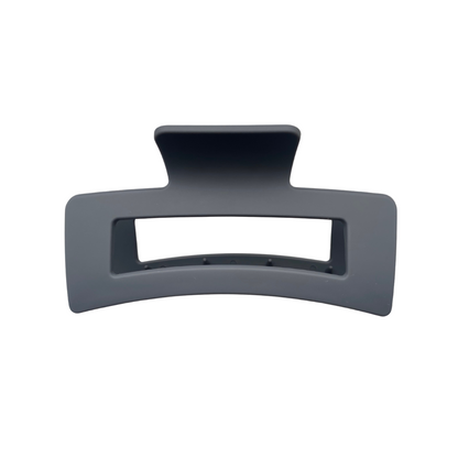 Grace Midi Claw- Charcoal Grey