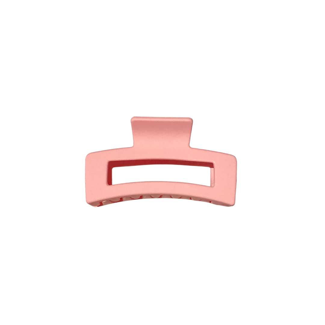 Small Claw Clip - Salmon Pink