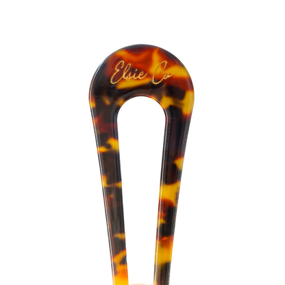 U-Pin - Brown and Black Tortoise Shell