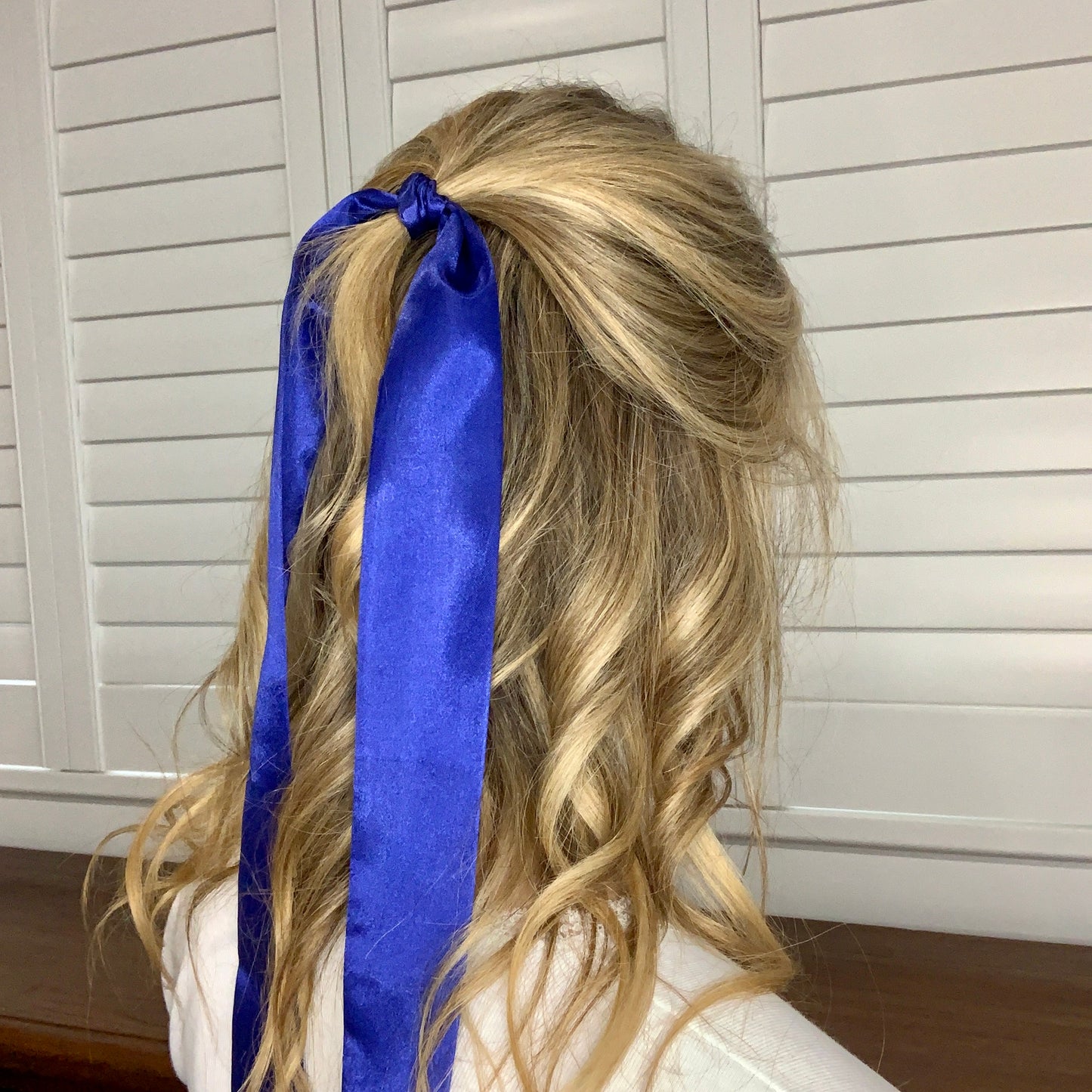 Jordan Hair Scarf - Royal Blue