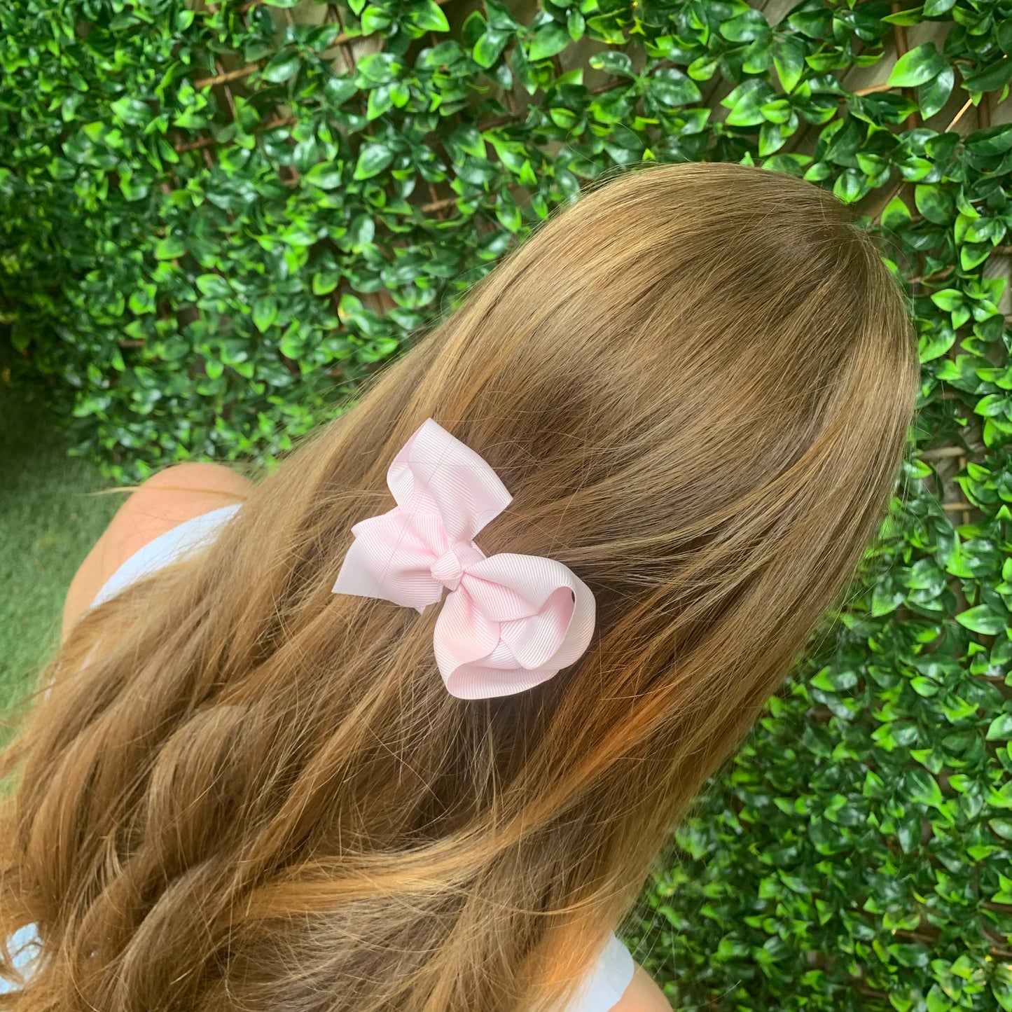 Pink - Pale Pink Bow