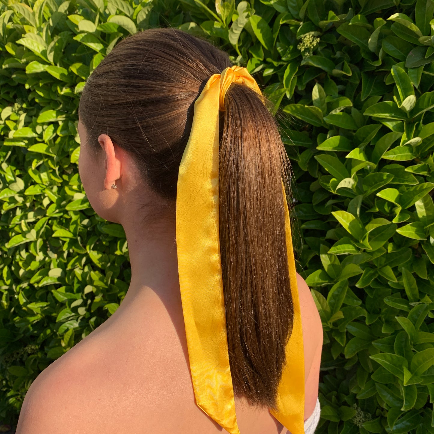 Eliana Hair Scarf - Yellow