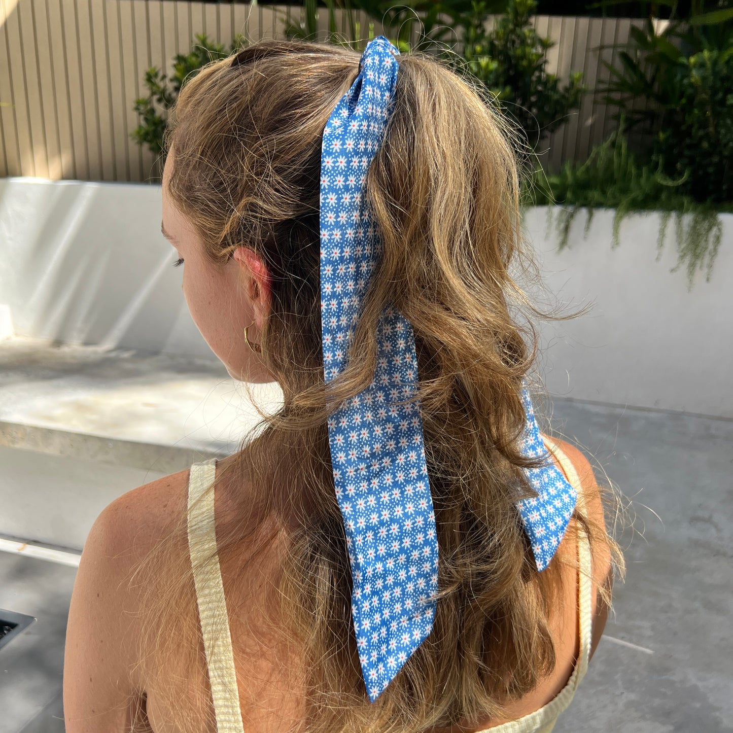 Daisy Hair Scarf