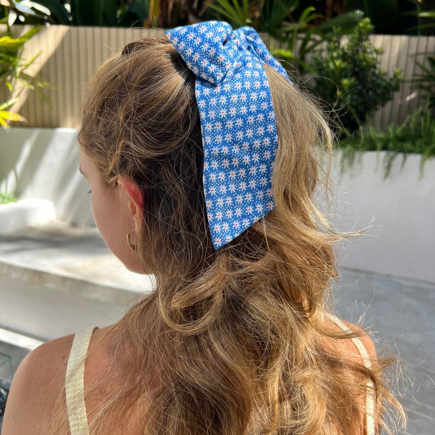 Daisy Hair Scarf