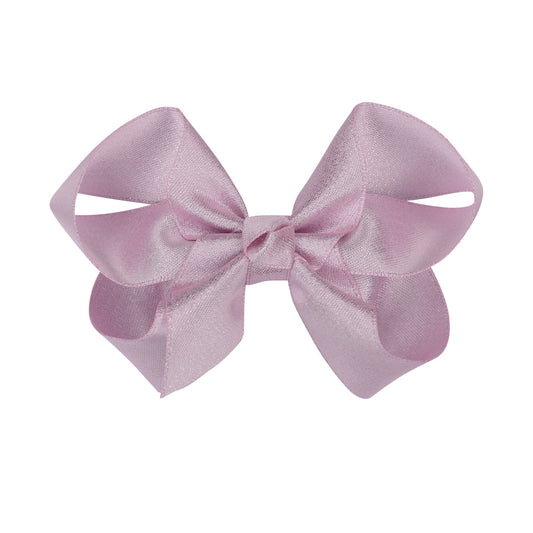 Pink - Dusty Pink Purl Bow