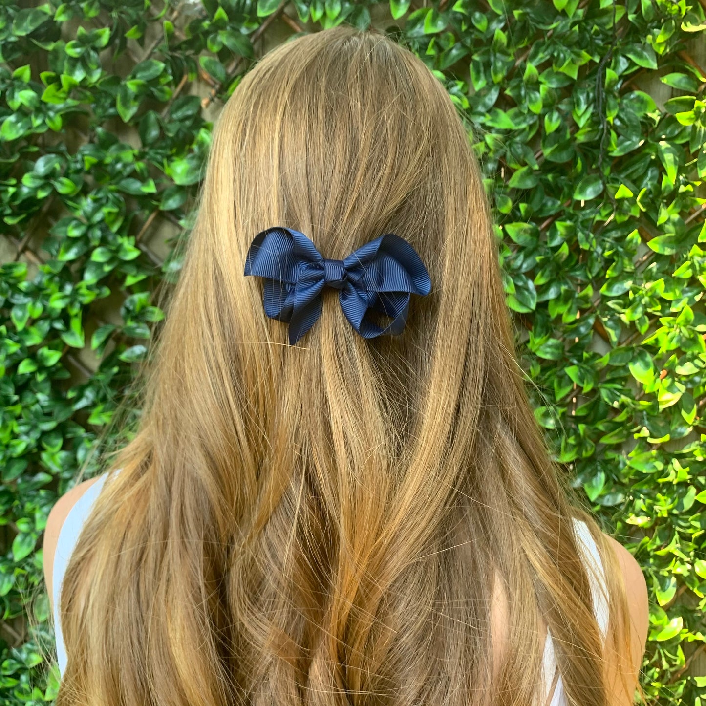 Blue - Navy Bow