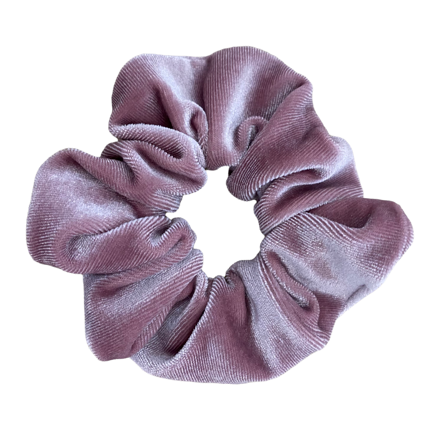 Pink - Alana Velvet Scrunchie (Dusty Pink)