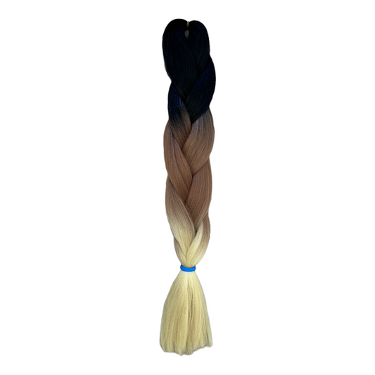 Jumbo Hair Braid (BRTHB013 - Dark Brown, Brown and Golden Blonde)