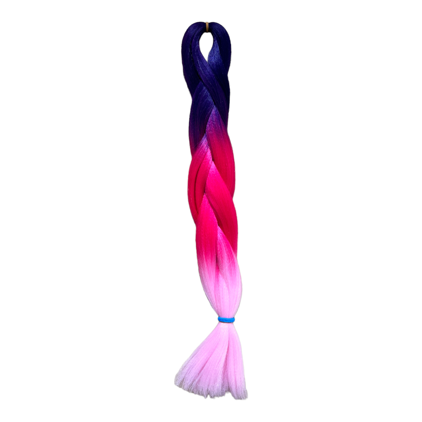 Jumbo Hair Braid (BRTHB002 - Purple, Hot Pink and Pink)