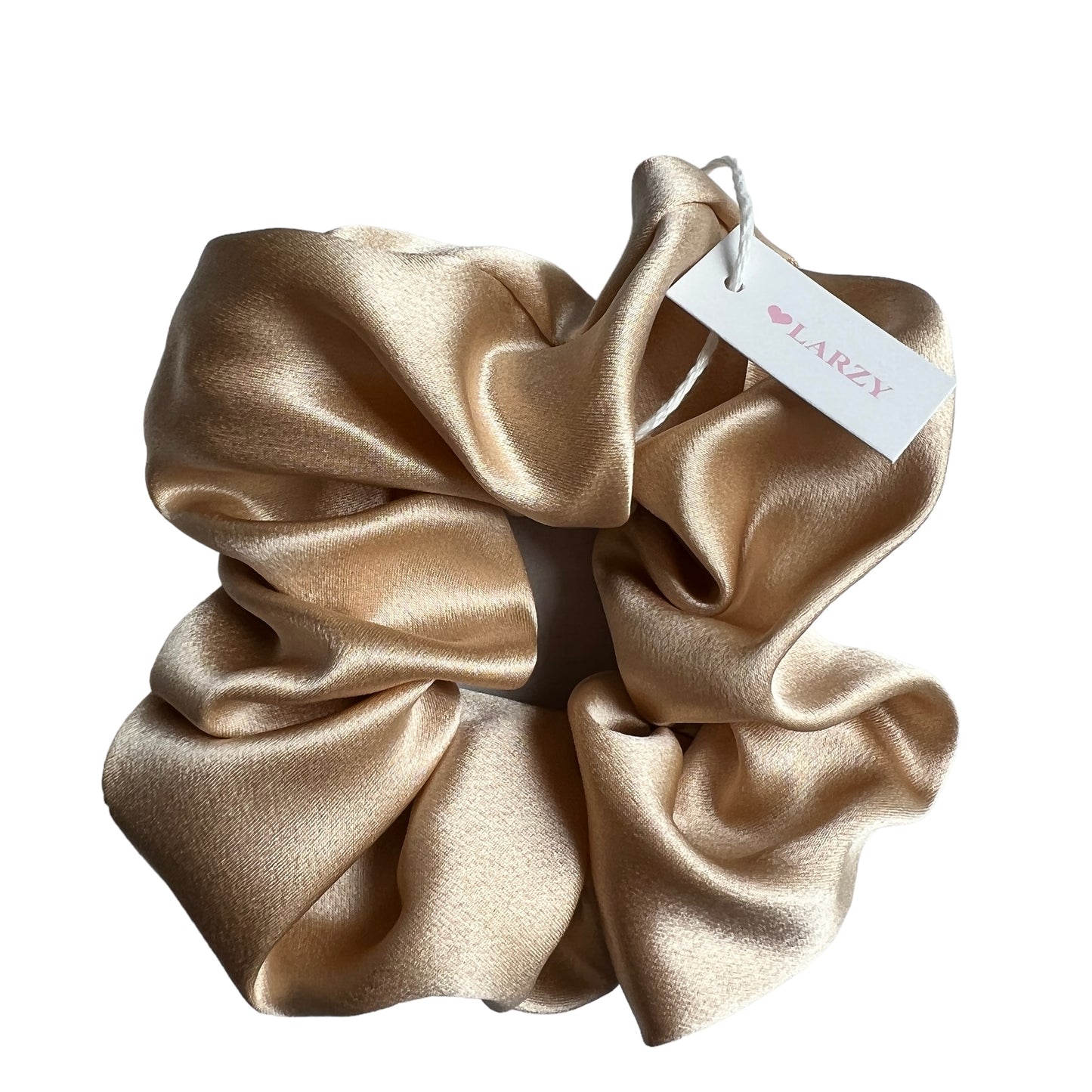 Silk Scrunchie - Honey Cream