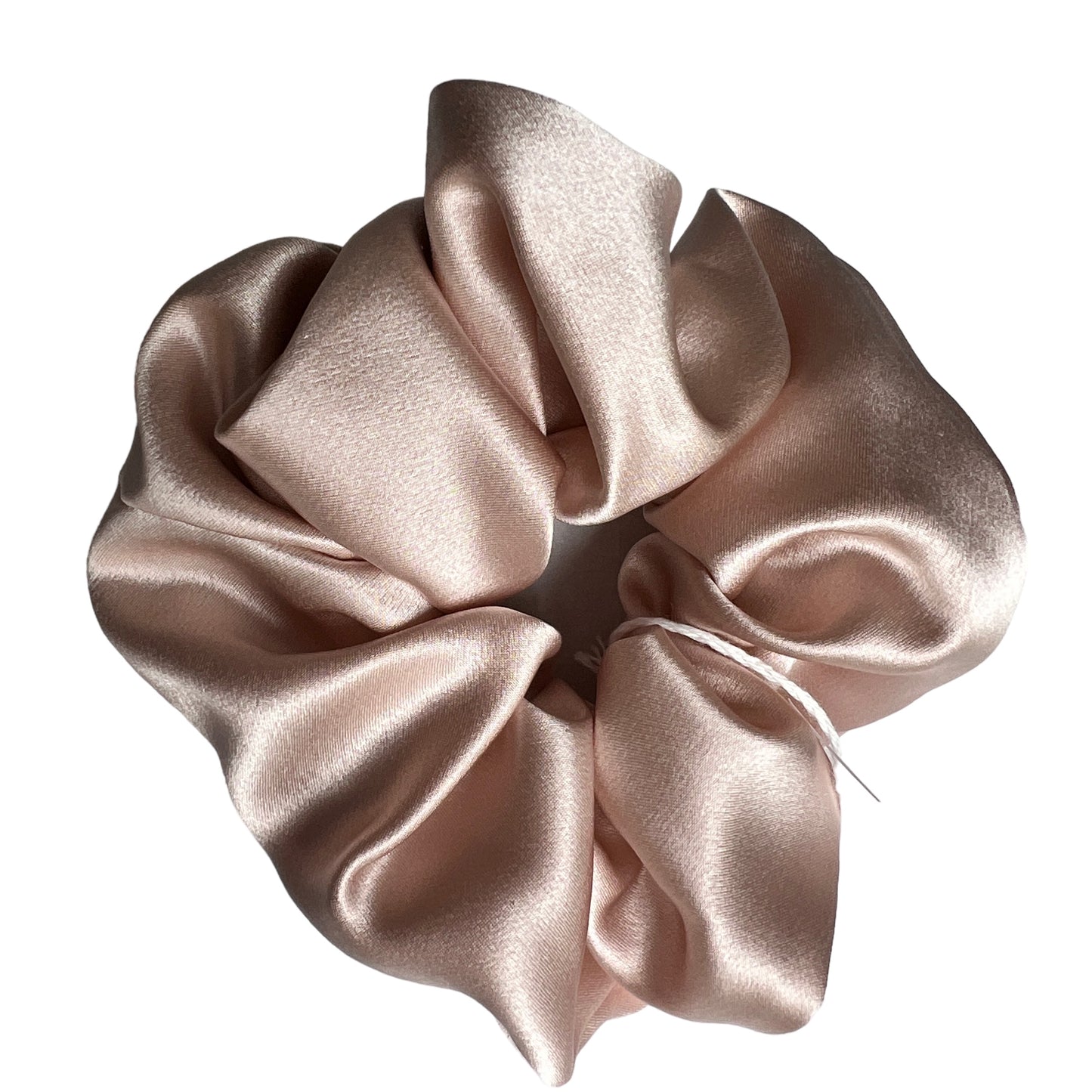 Silk Scrunchie - Blush Cream