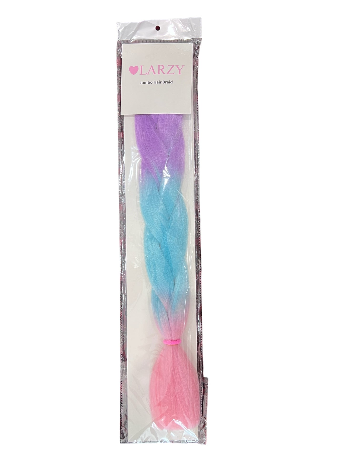 Jumbo Hair Braid in Purple, Blue and Pink (BRTHB014)