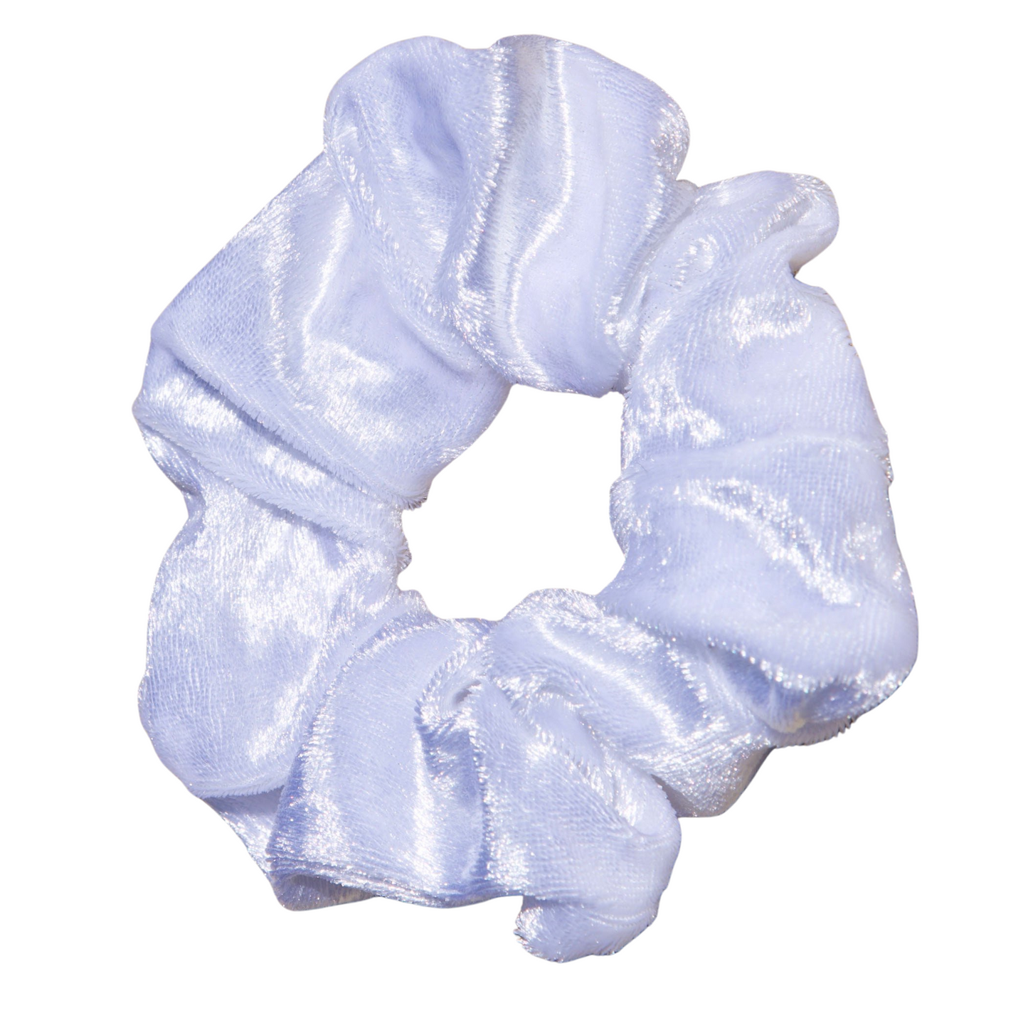 White - Evie Scrunchie