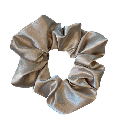 Silk Scrunchie - Champagne