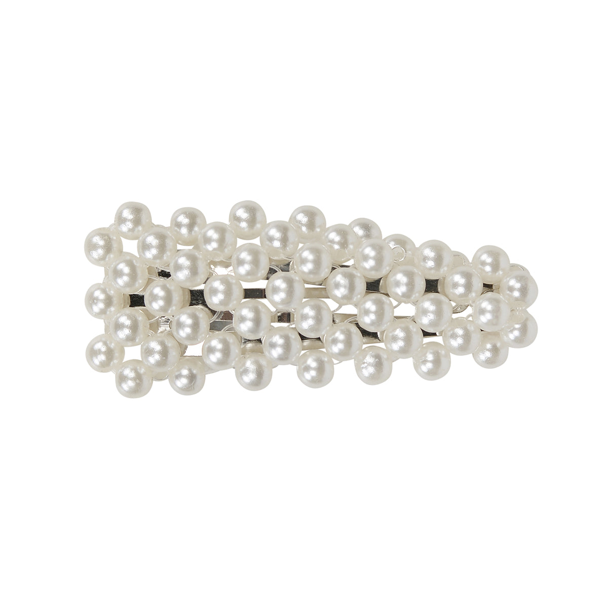 Tia Pearl Clip - Silver (Small)