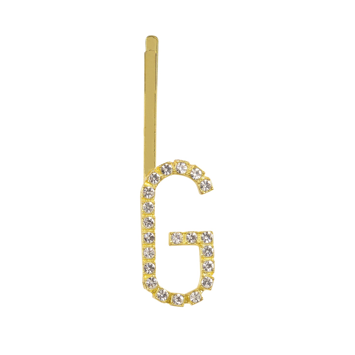 Letter G Bobby Pin - Gold