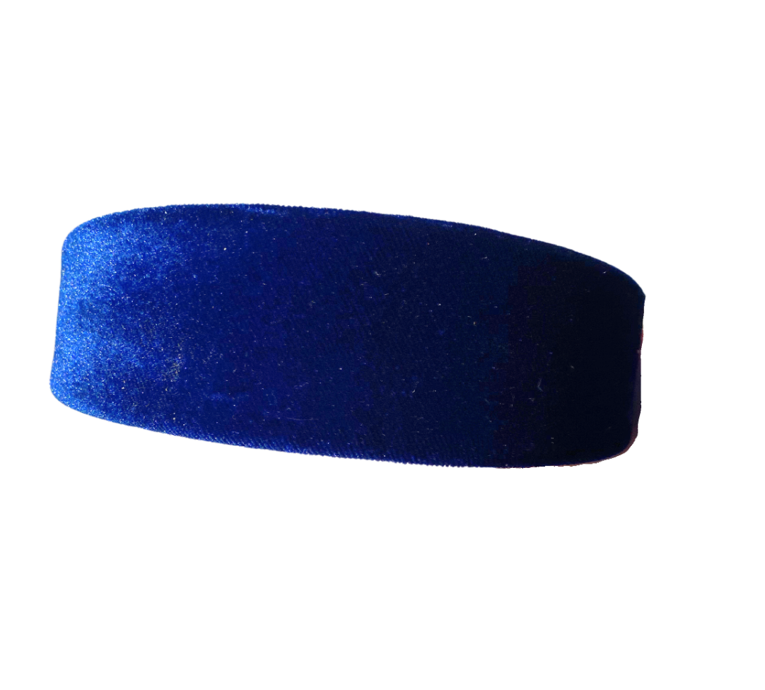 Royal Blue Velvet Headband