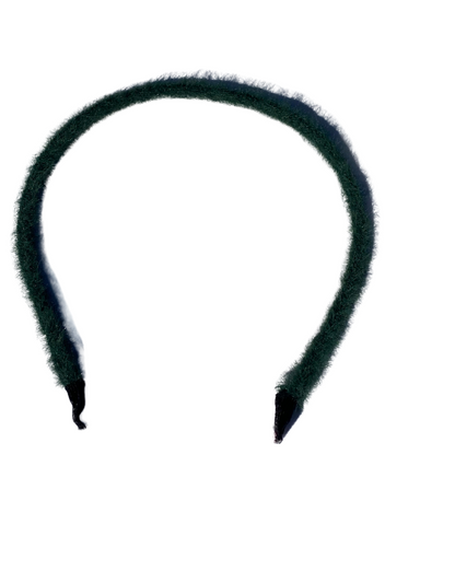 Multi-coloured fluffy headbands