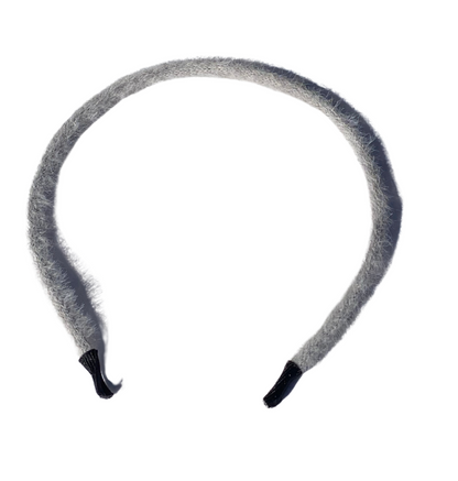 Multi-coloured fluffy headbands