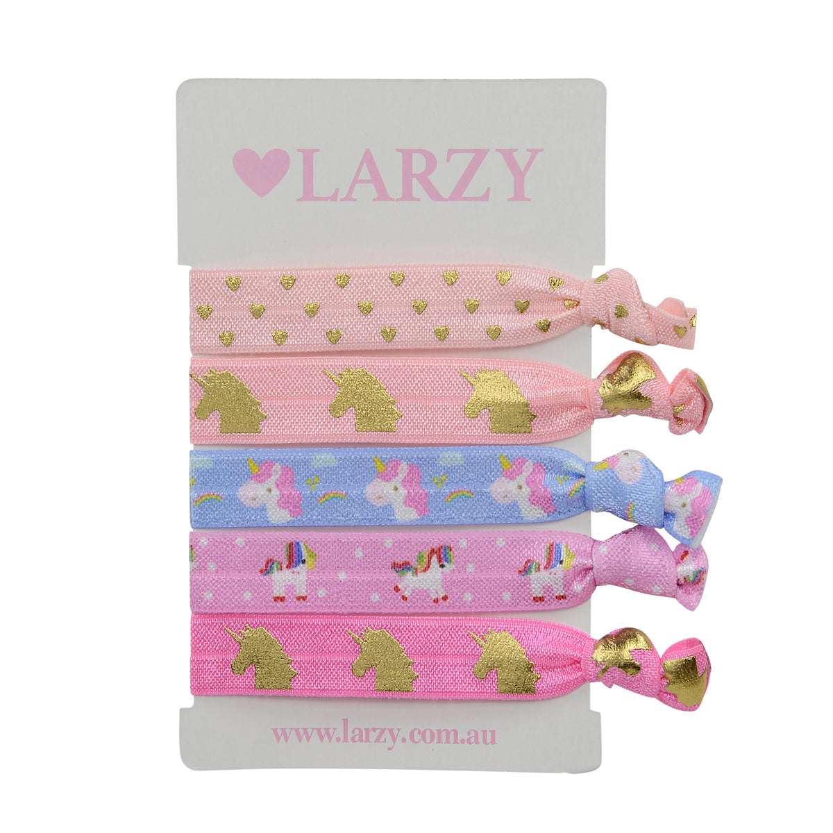 Unicorn hair elastics