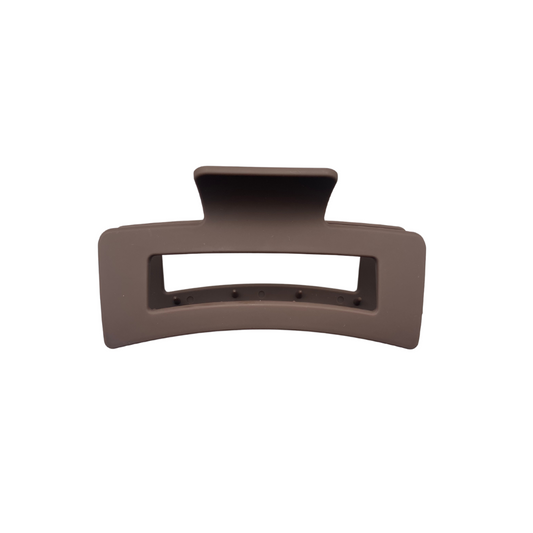 Grace Midi Claw - Chocolate