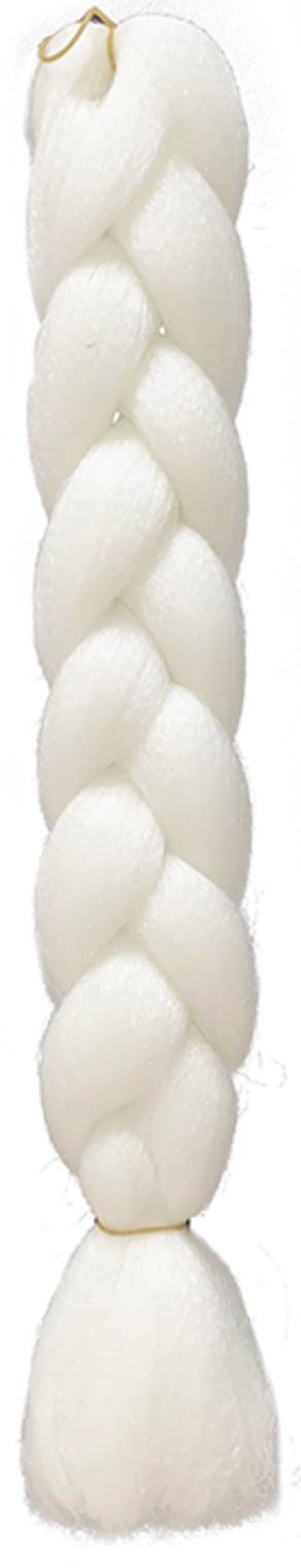 Jumbo Hair Braid Glow In The Dark (BRGID005 - White)